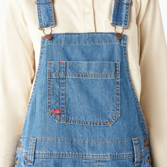 "Women's Relaxed Fit Bib Shortalls, 7"""