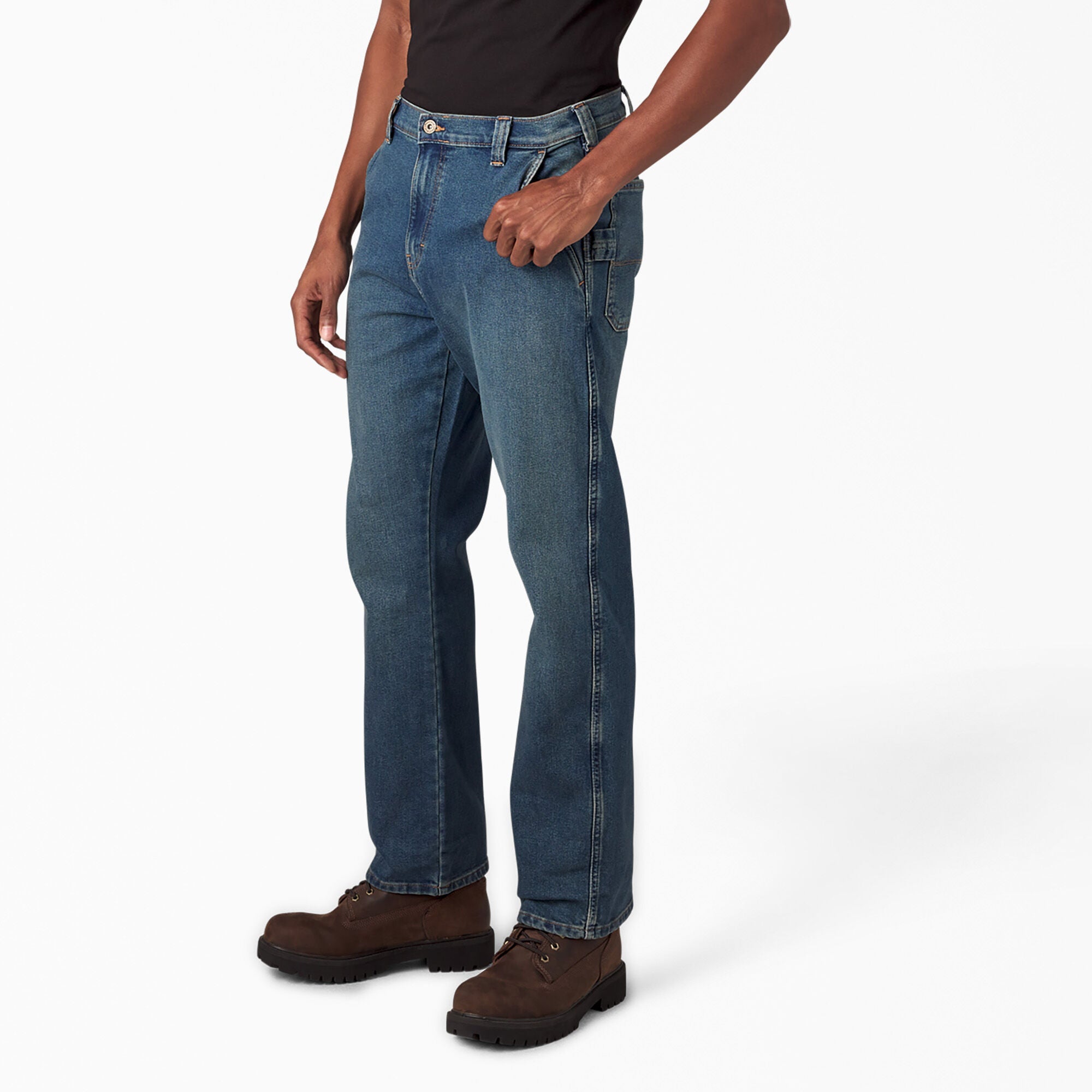 "FLEX Regular Fit Carpenter Utility Jeans"