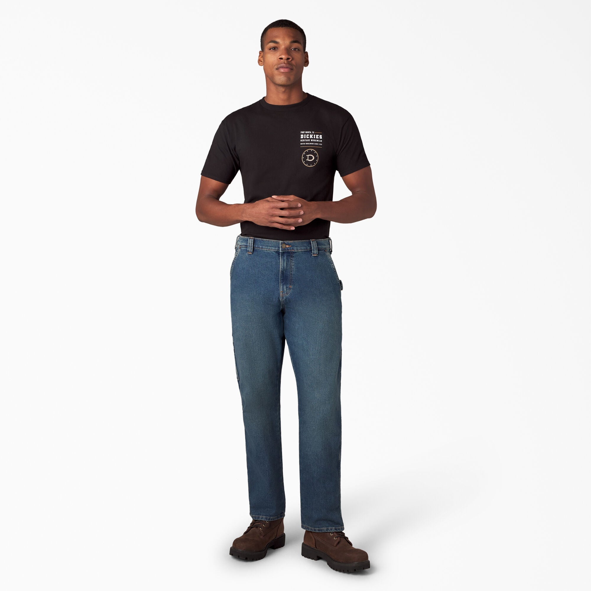 "FLEX Regular Fit Carpenter Utility Jeans"