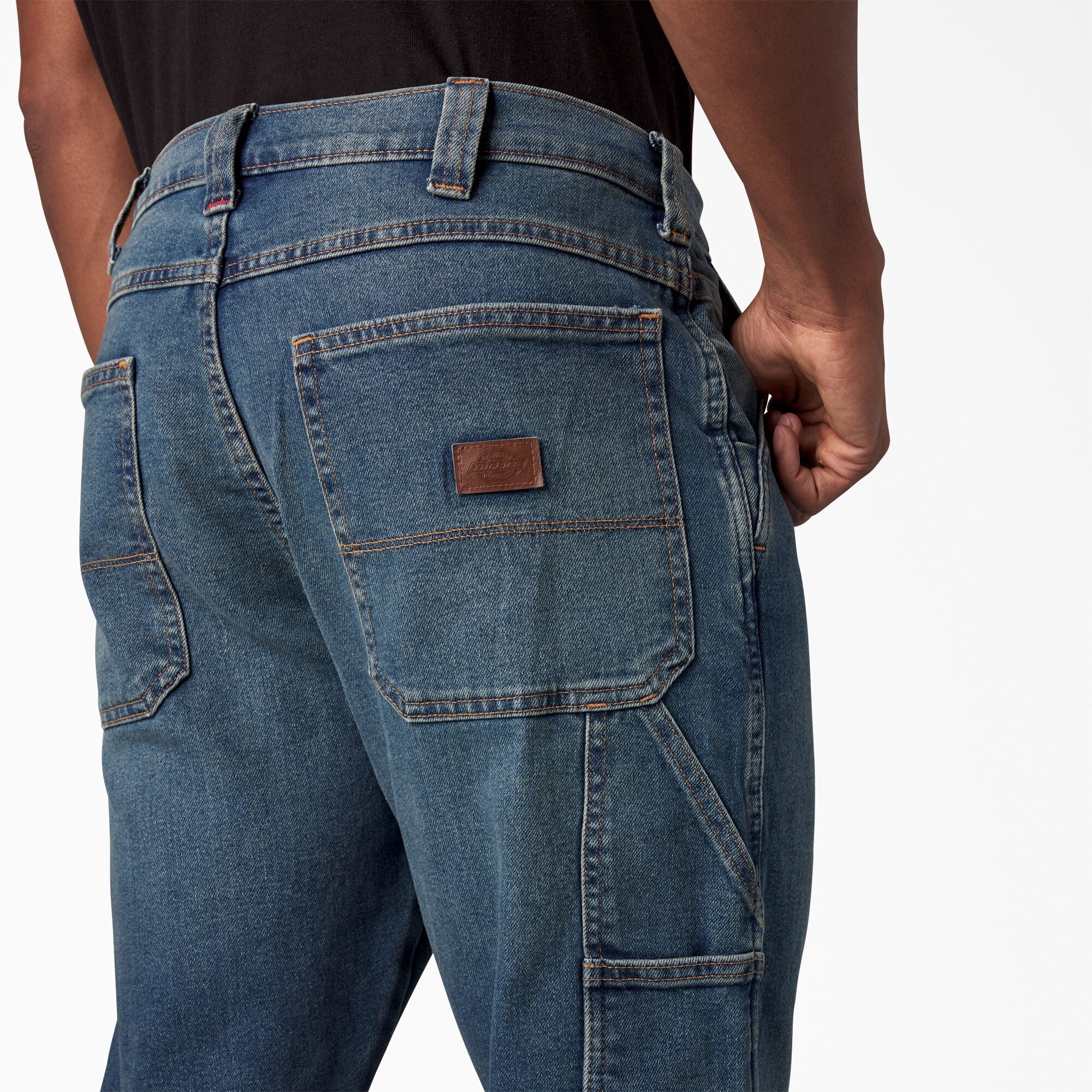 "FLEX Regular Fit Carpenter Utility Jeans"