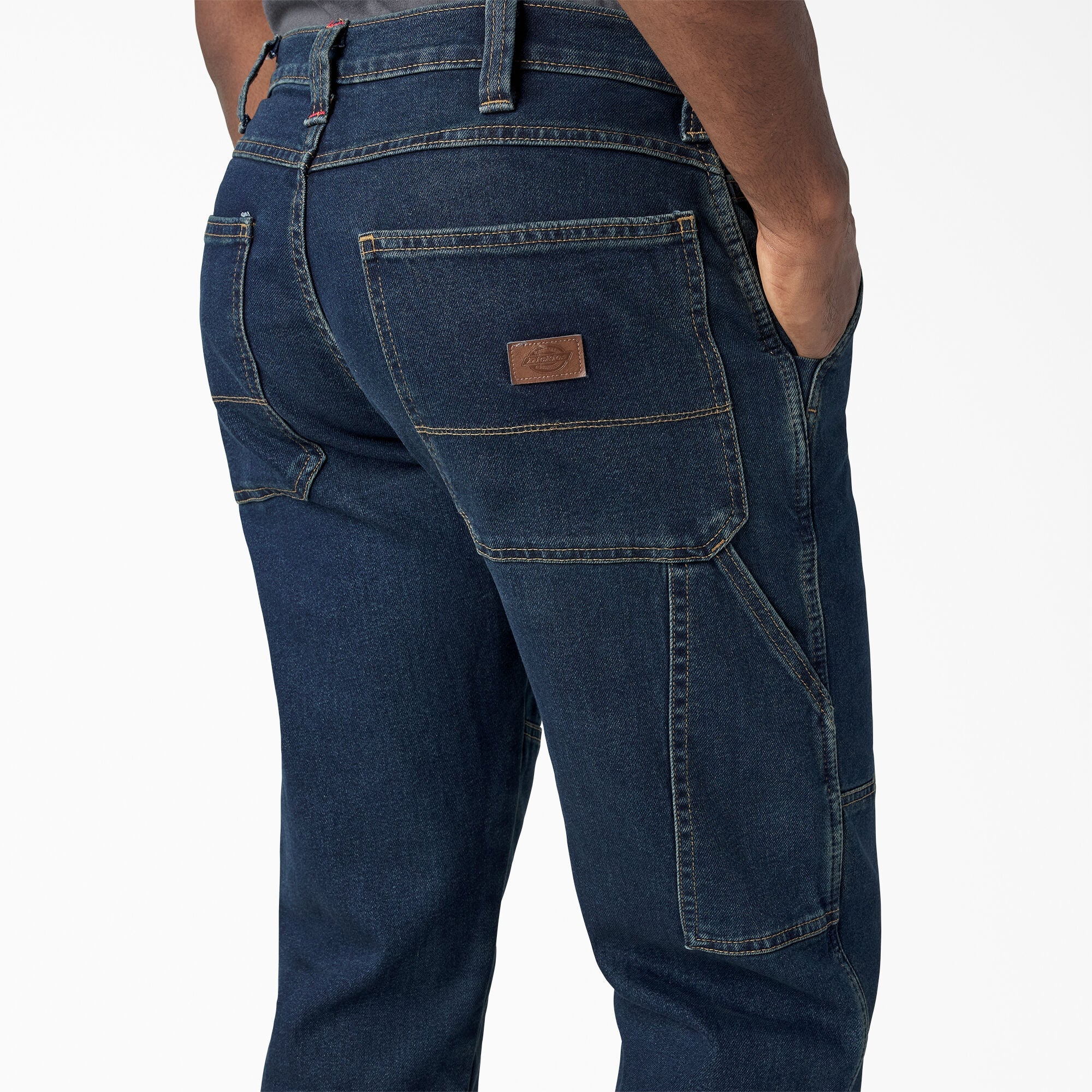 "FLEX Relaxed Fit Double Knee Jeans"