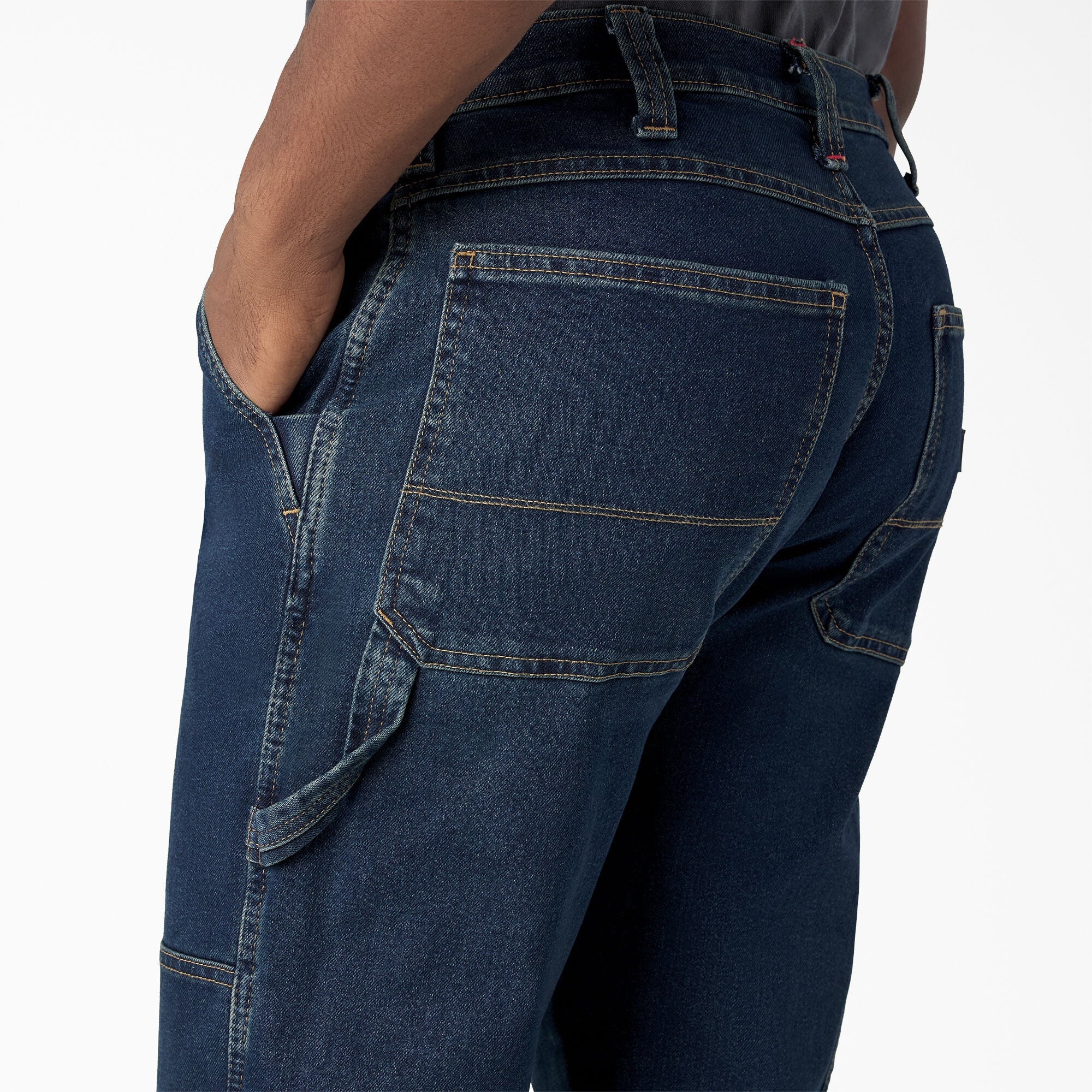 "FLEX Relaxed Fit Double Knee Jeans"