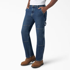 "FLEX Relaxed Fit Double Knee Jeans"