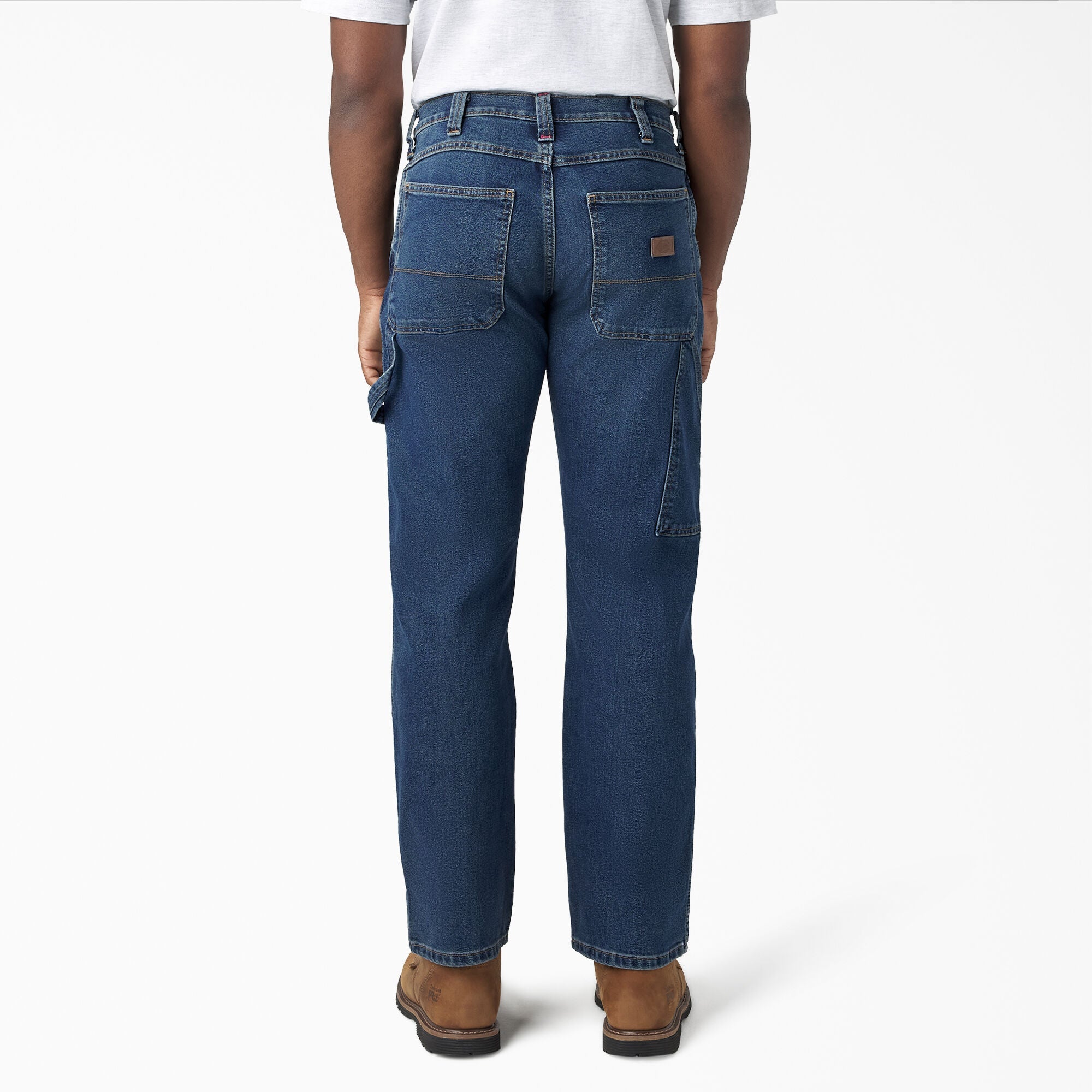 "FLEX Relaxed Fit Double Knee Jeans"