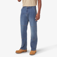 "FLEX Relaxed Fit Double Knee Jeans"