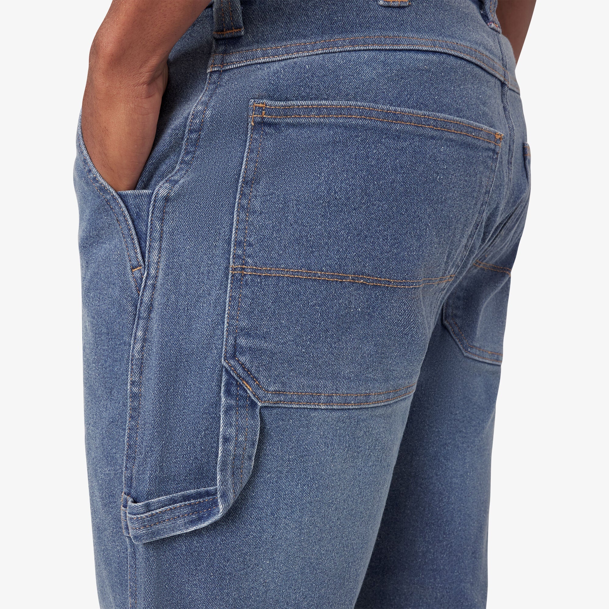 "FLEX Relaxed Fit Double Knee Jeans"