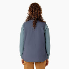"Women's Fleece Lined Duck Canvas Vest"