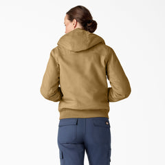 "Women's Fleece Lined Duck Canvas Jacket"