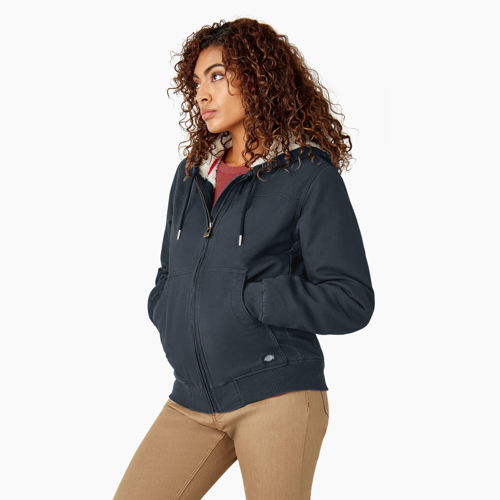 "Women's Fleece Lined Duck Canvas Jacket"