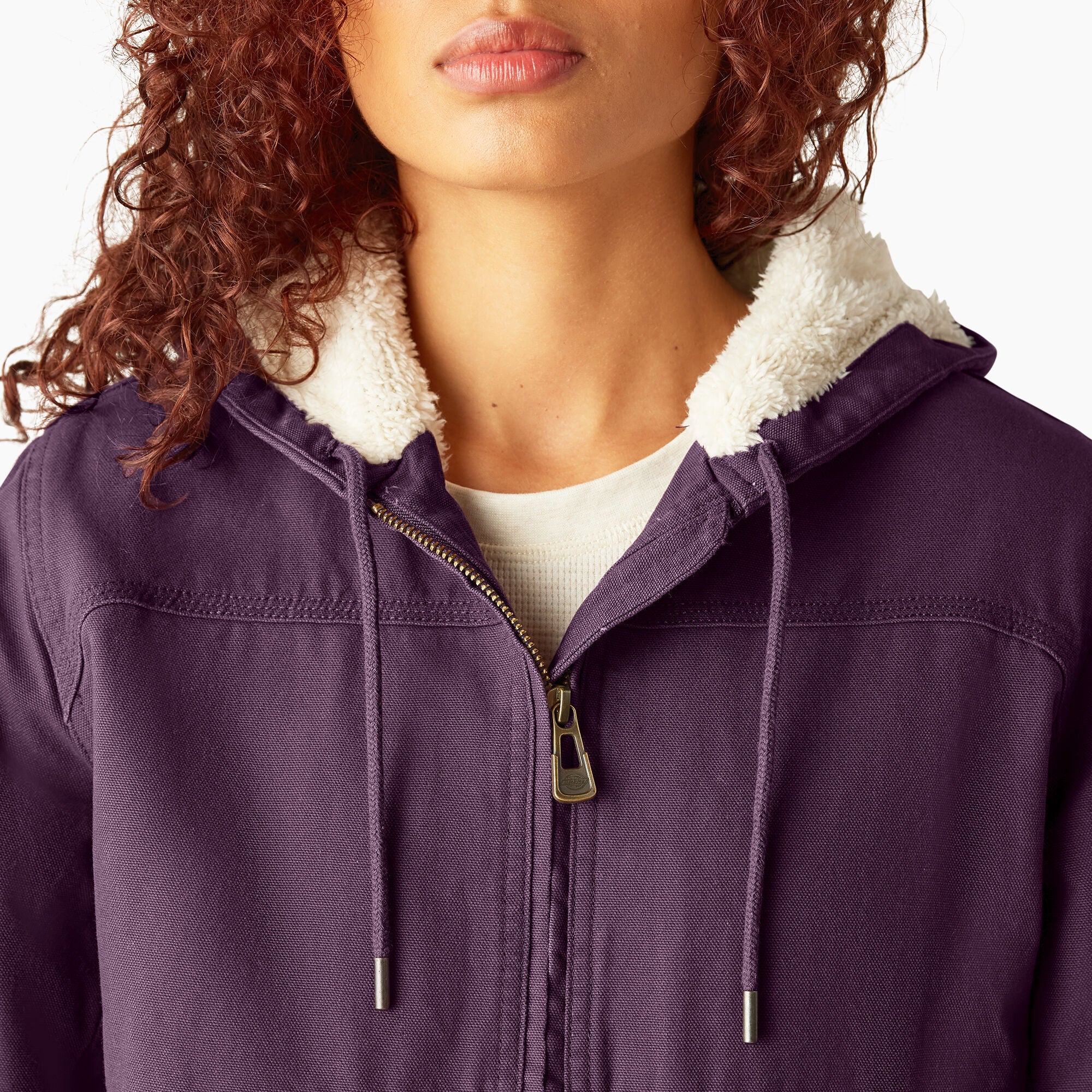 "Women's Fleece Lined Duck Canvas Jacket"