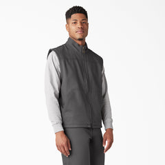 "Duck Canvas High Pile Fleece Lined Vest"