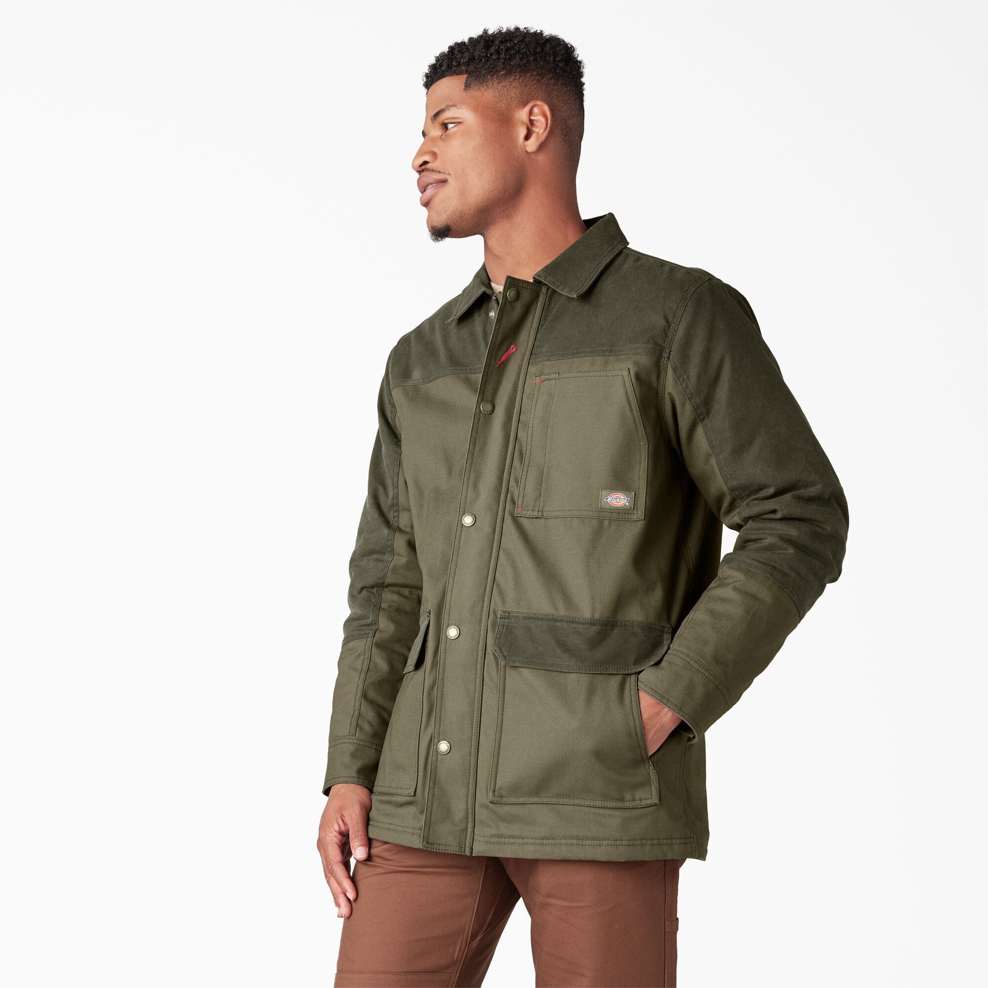 "Waxed Canvas Chore Coat"