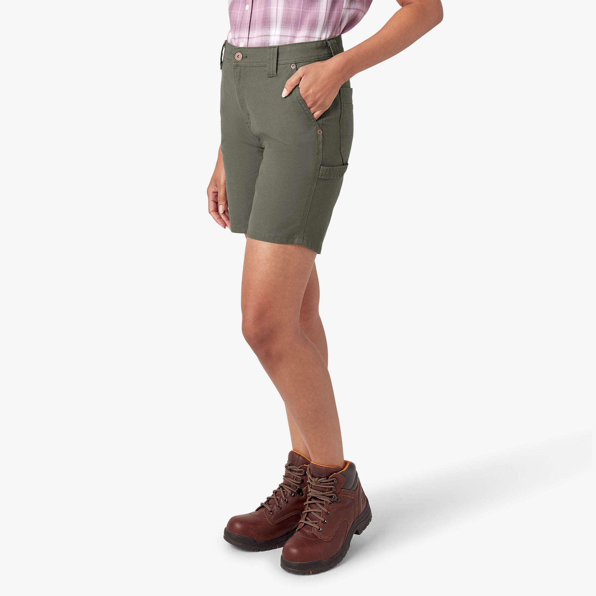 "Women's Duck Carpenter Shorts, 7"""