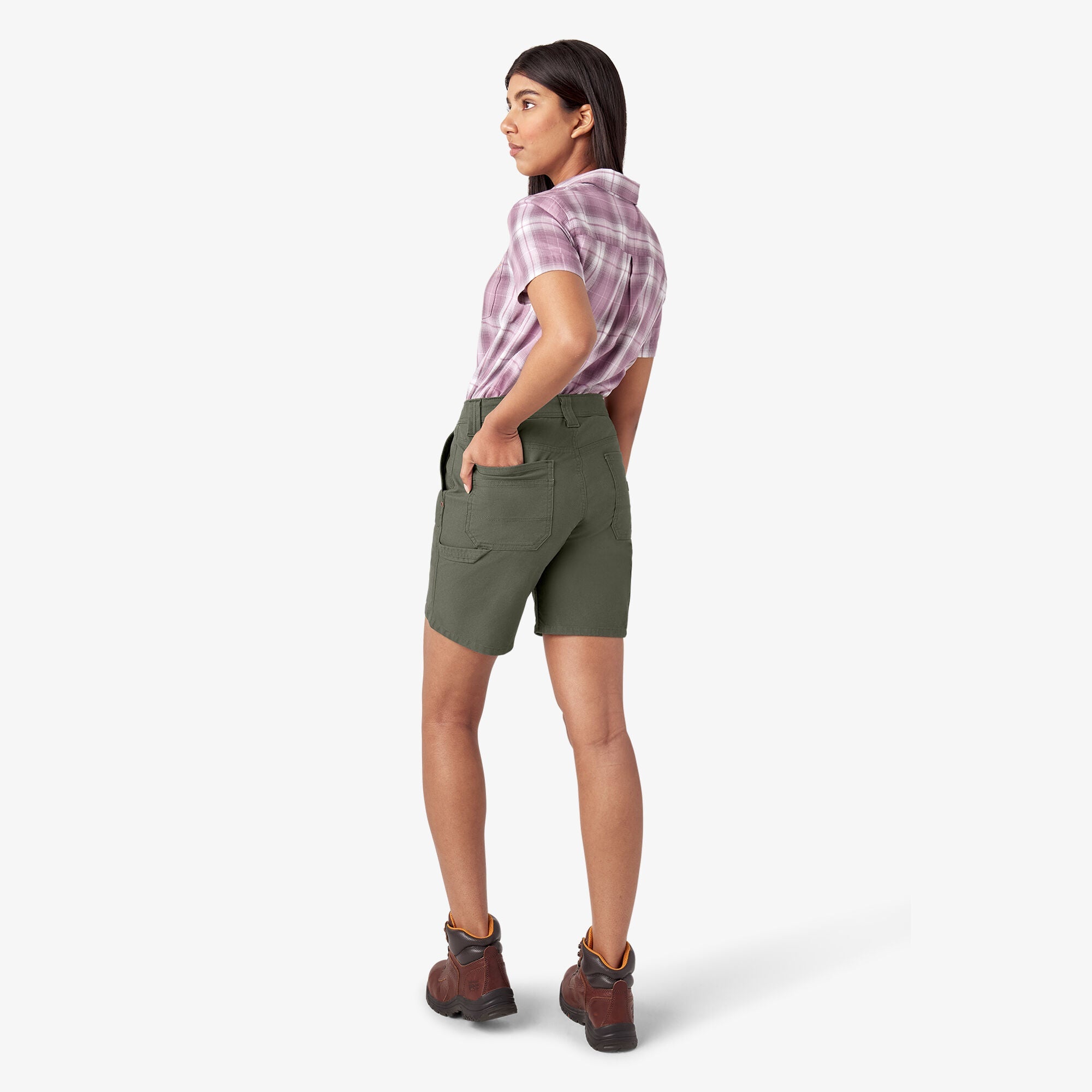 "Women's Duck Carpenter Shorts, 7"""
