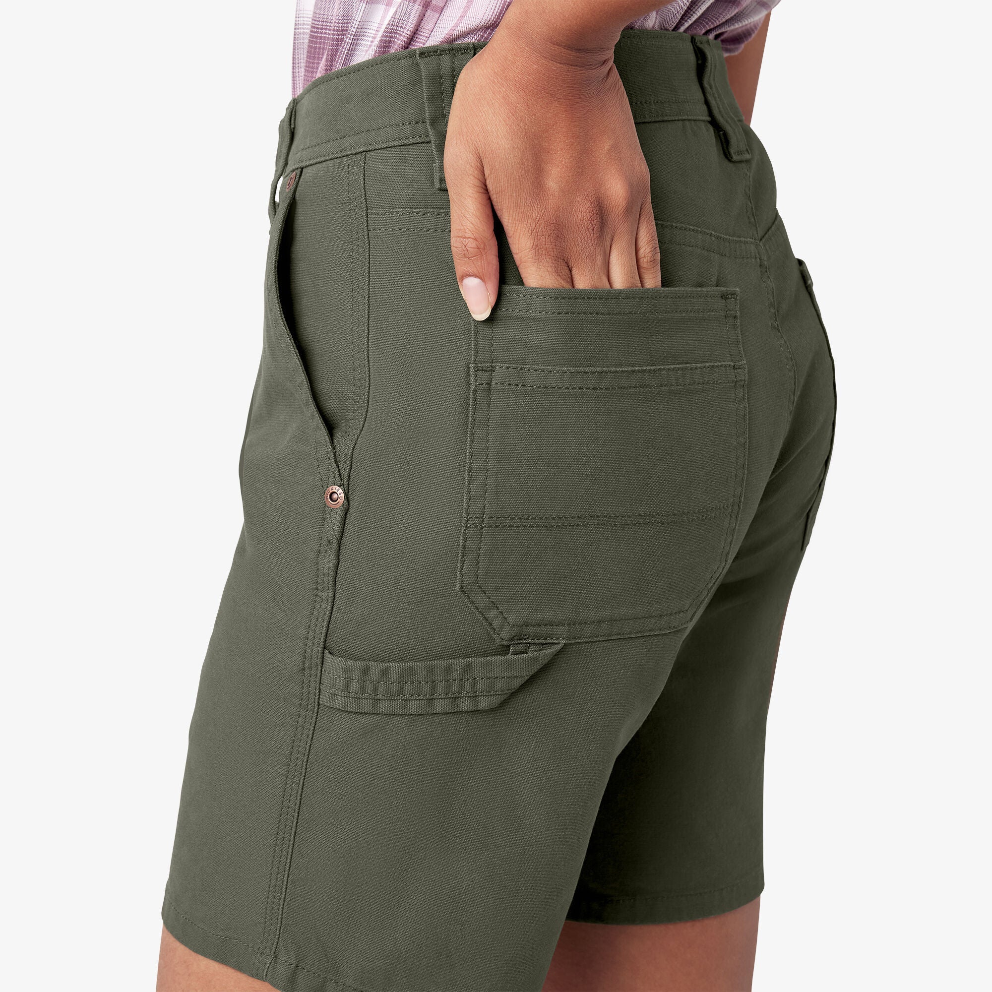 "Women's Duck Carpenter Shorts, 7"""