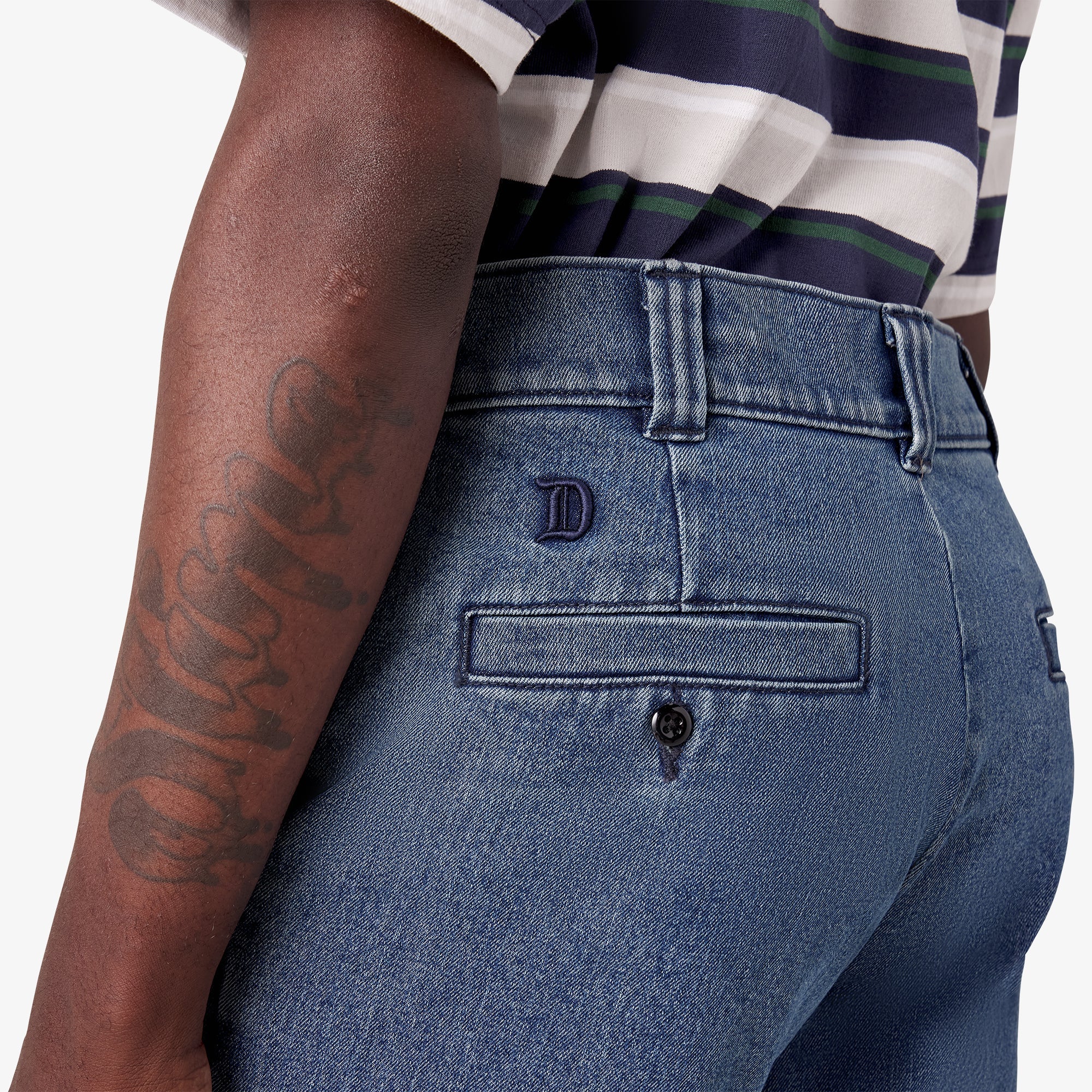 "Guy Mariano Denim Shorts, 13"""