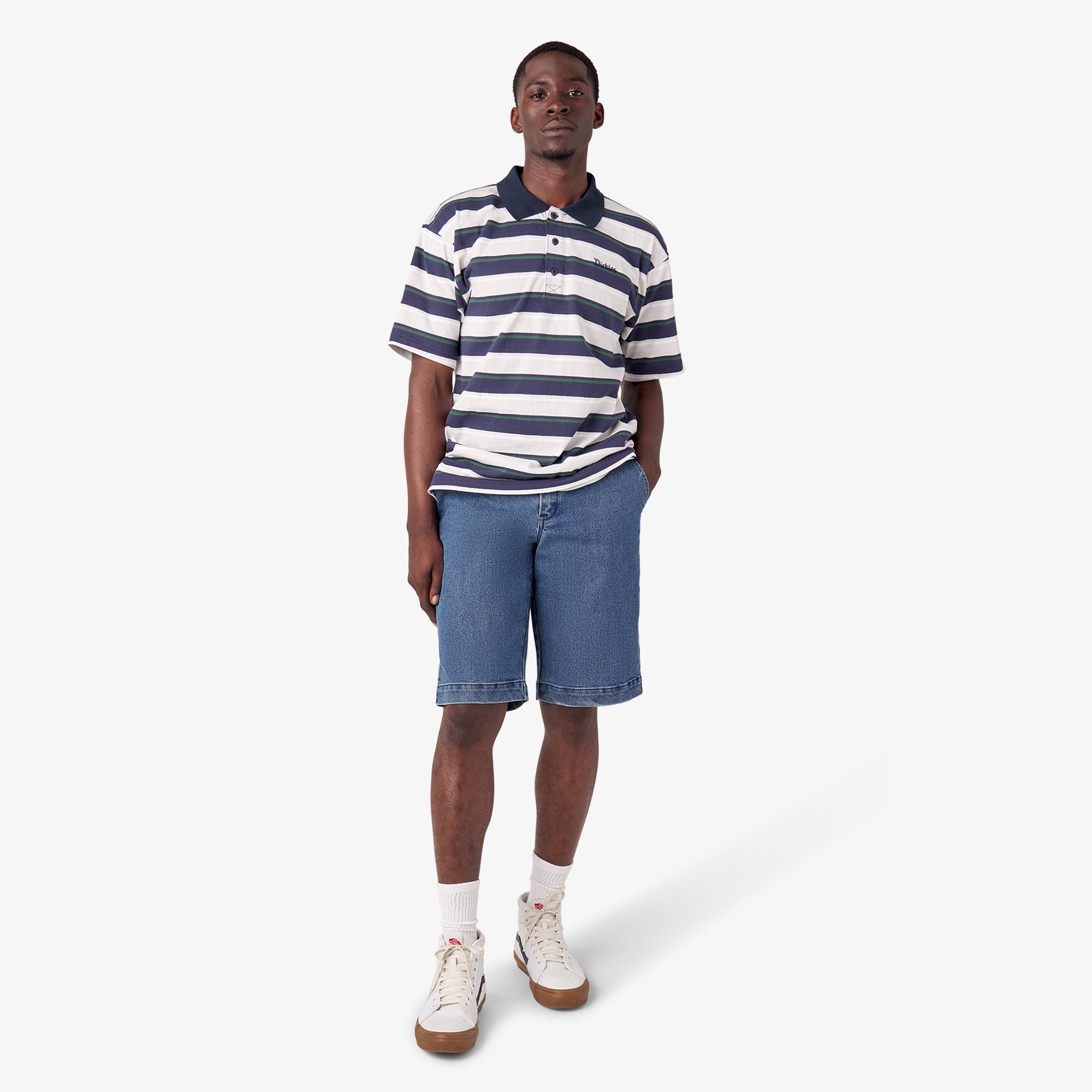 "Guy Mariano Denim Shorts, 13"""