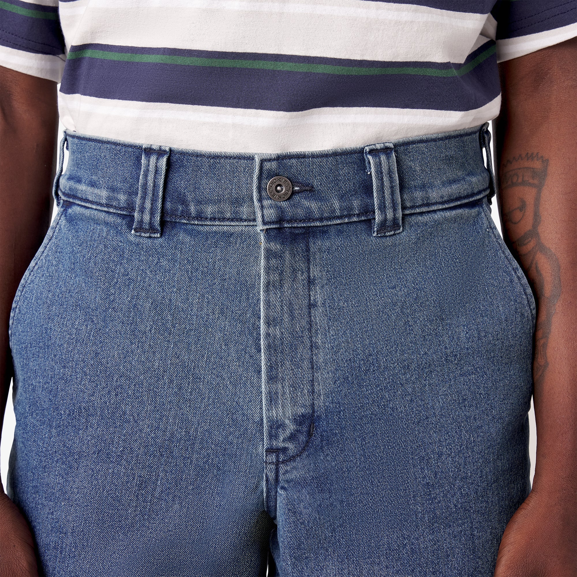 "Guy Mariano Denim Shorts, 13"""