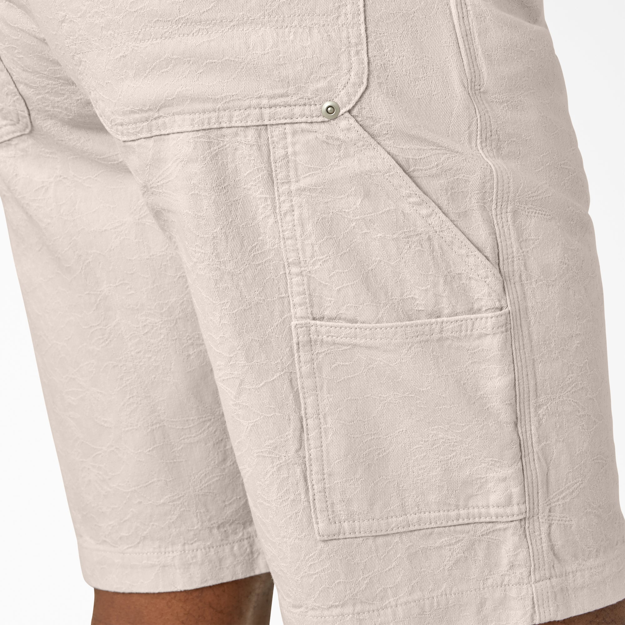 "Tonal Jacquard Painter's Shorts, 11"""
