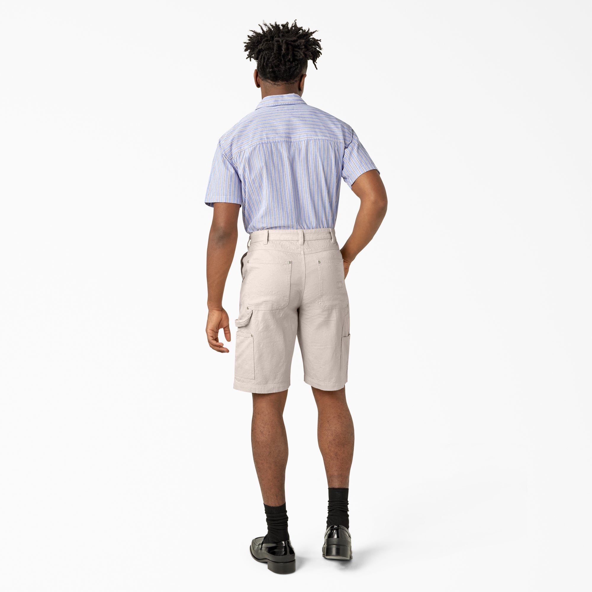 "Tonal Jacquard Painter's Shorts, 11"""