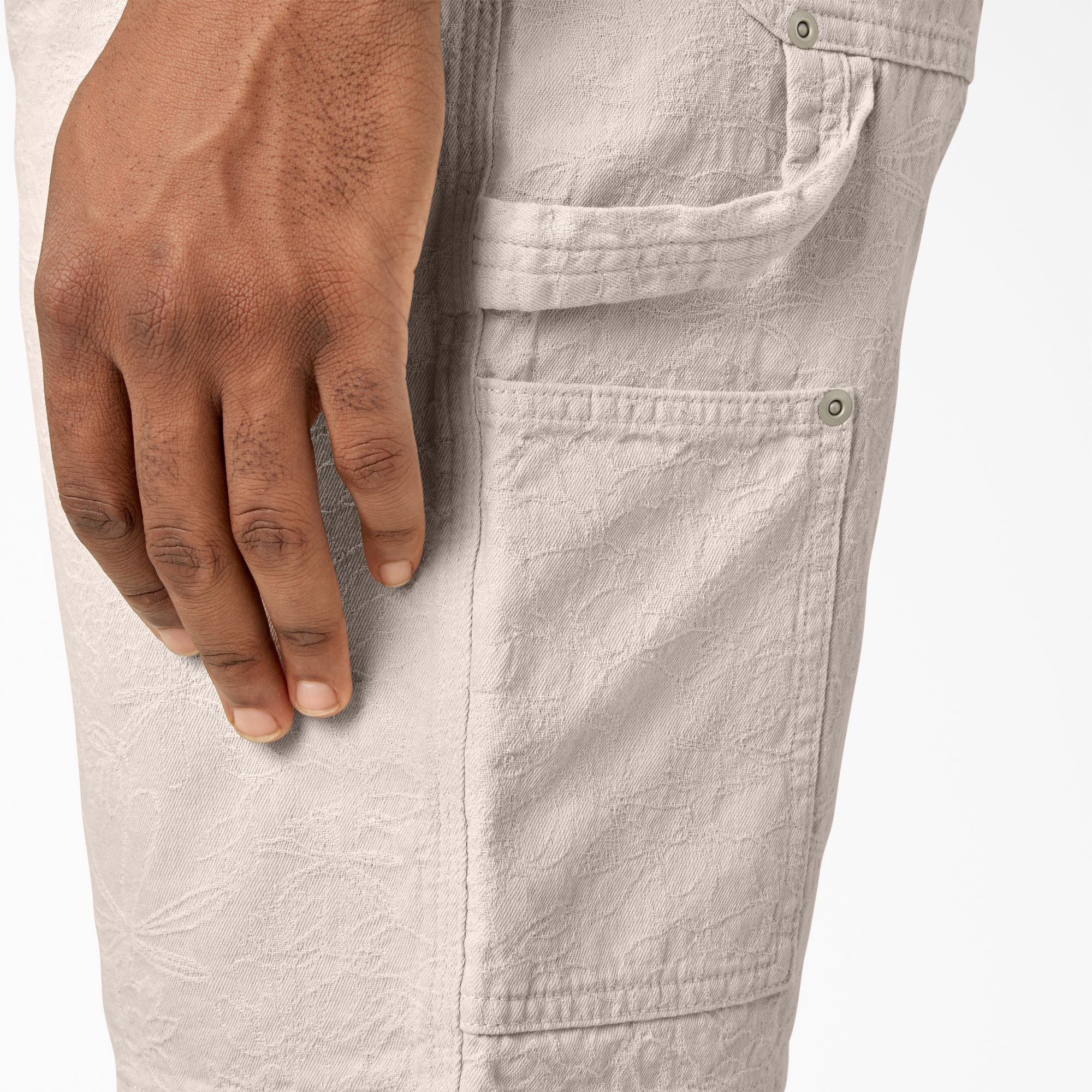 "Tonal Jacquard Painter's Shorts, 11"""