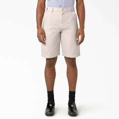 "Tonal Jacquard Painter's Shorts, 11"""