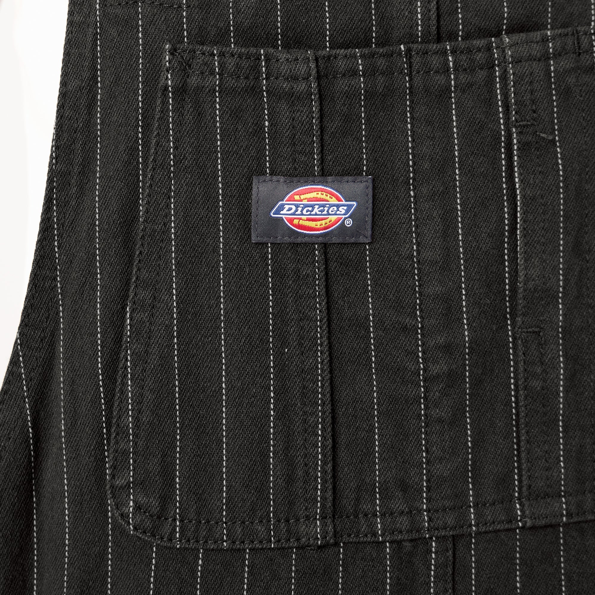 "Women's Pinstripe Service Bib Overalls"