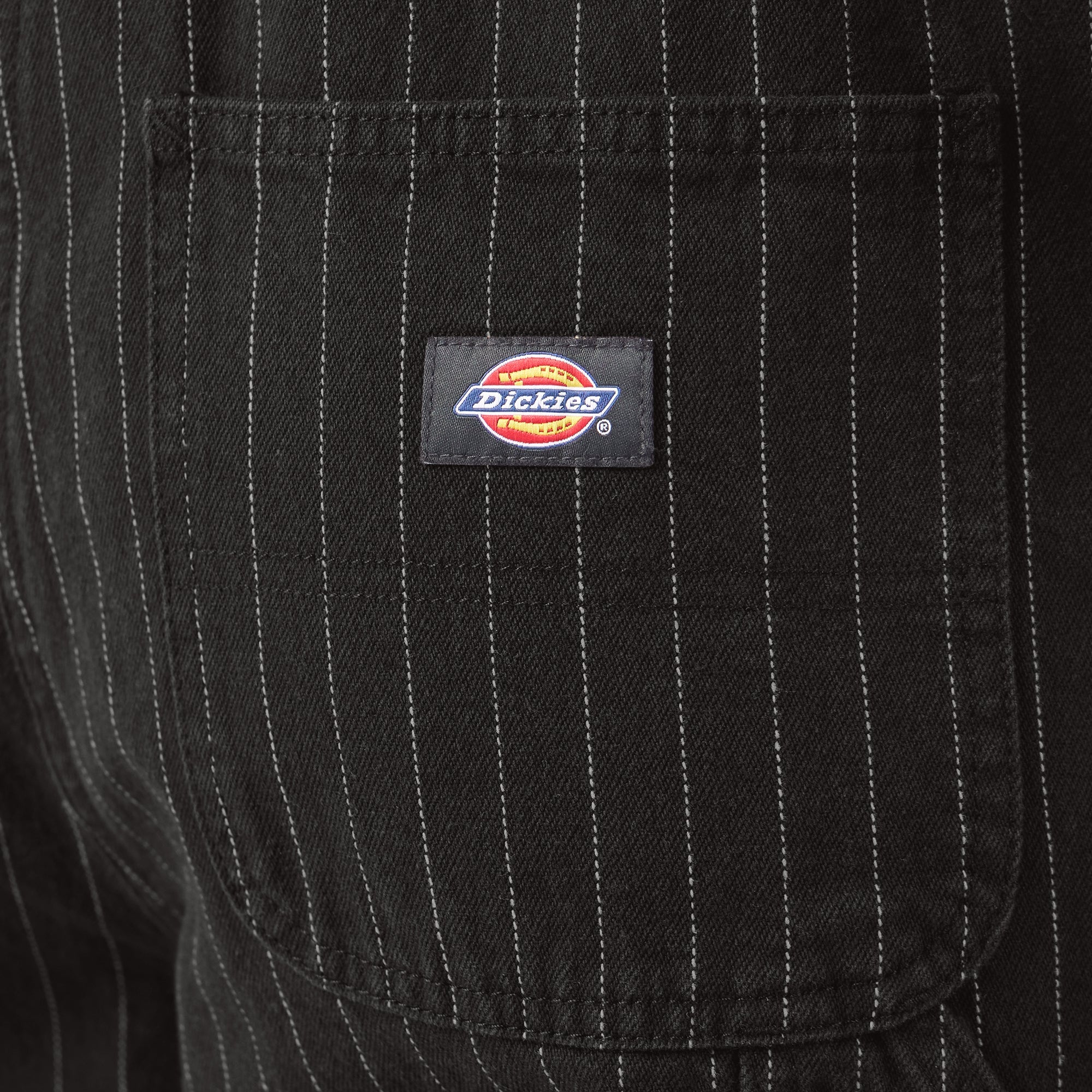 "Women's Pinstripe Service Bib Overalls"