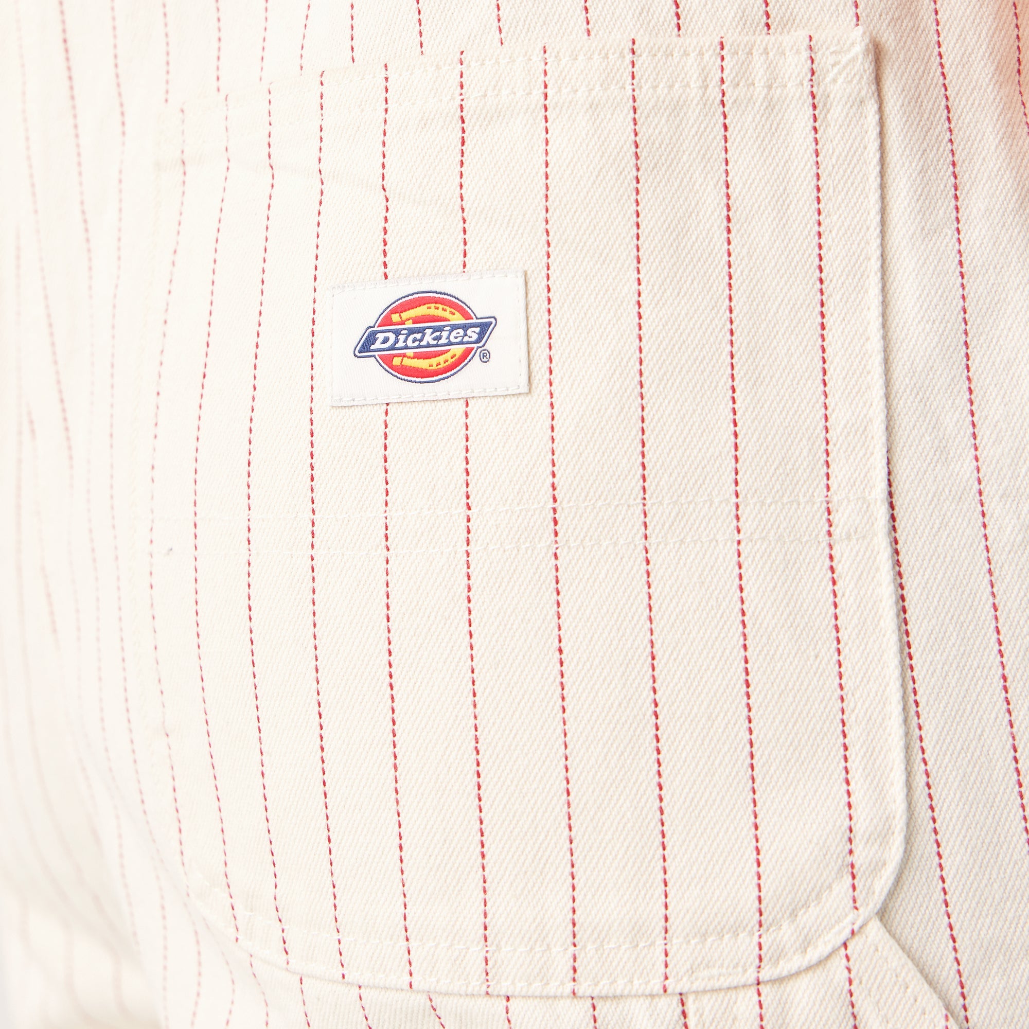 "Women's Pinstripe Service Bib Overalls"