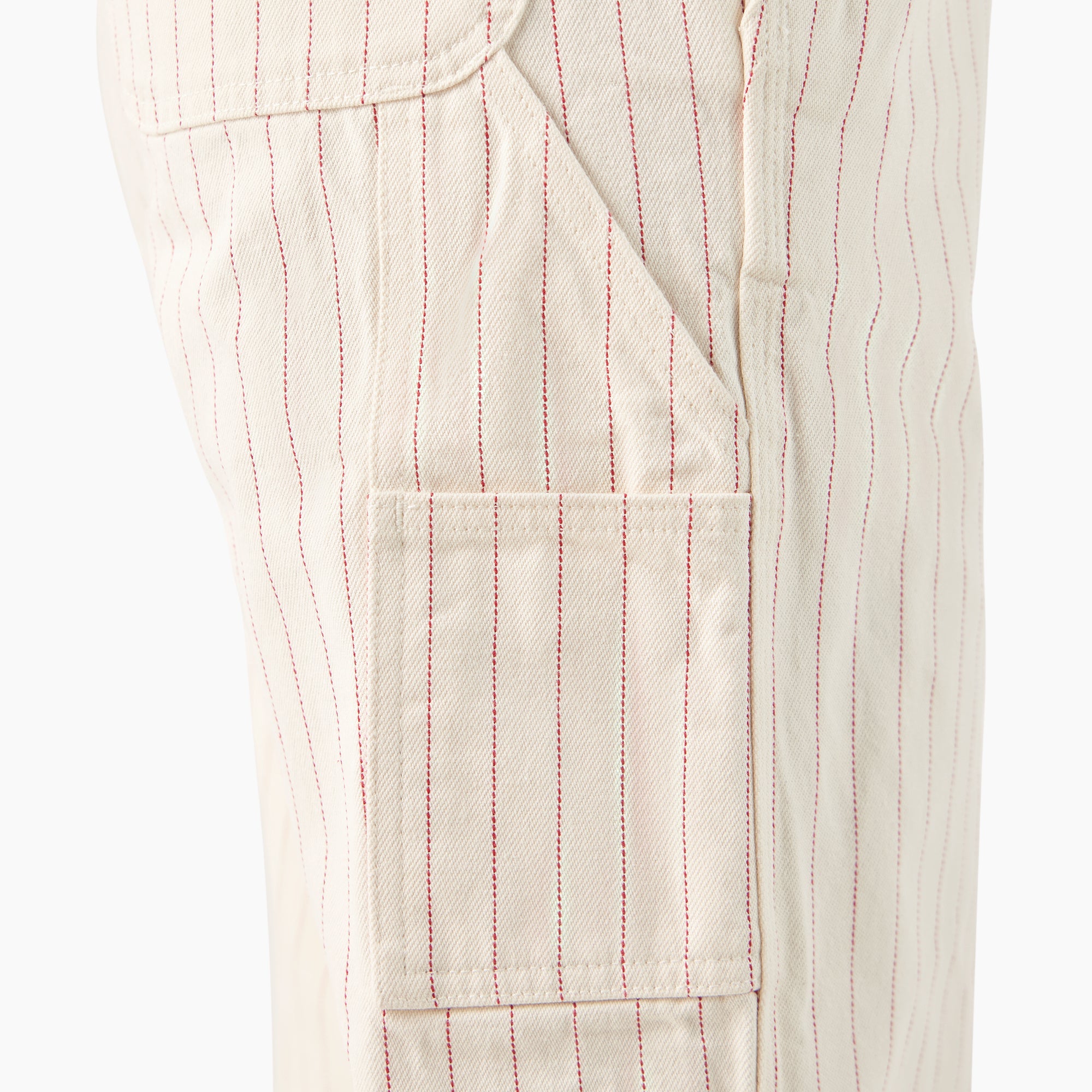 "Women's Pinstripe Service Bib Overalls"