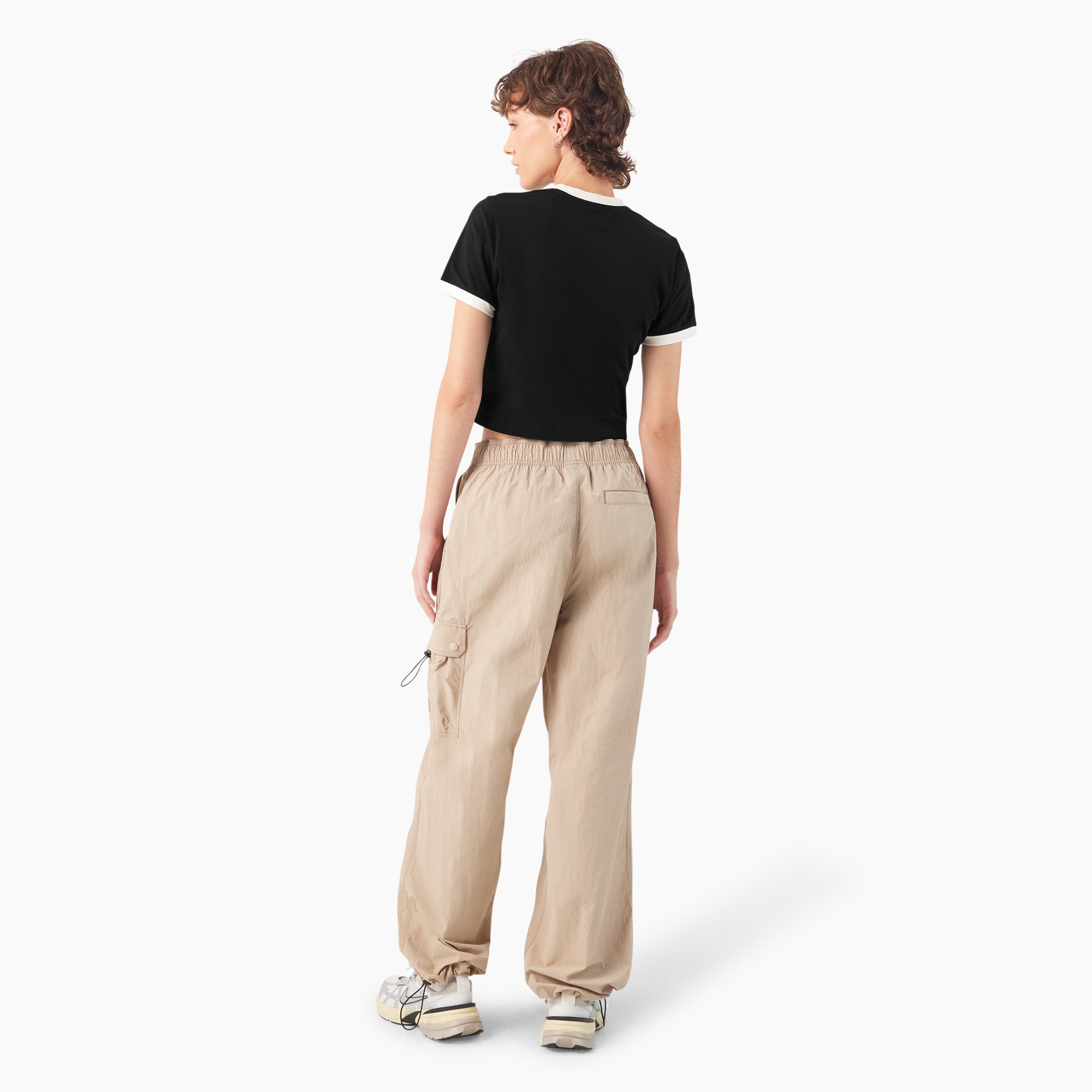 "Women's Lewistown Cropped Ringer T-Shirt"