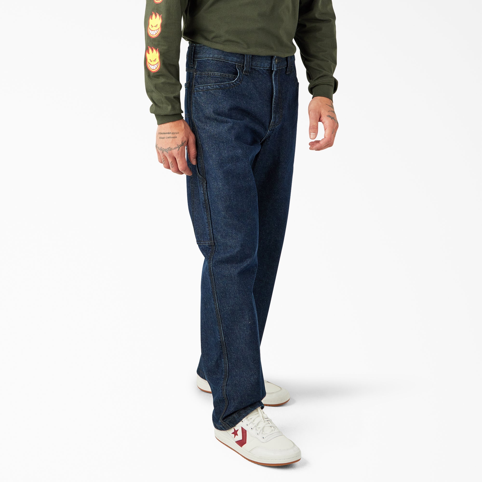 "Dickies Skateboarding Relaxed Fit Utility Jeans"
