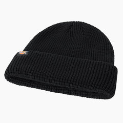 "Waffle Knit Cuff Beanie"