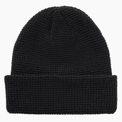 "Waffle Knit Cuff Beanie"