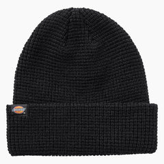 "Waffle Knit Cuff Beanie"