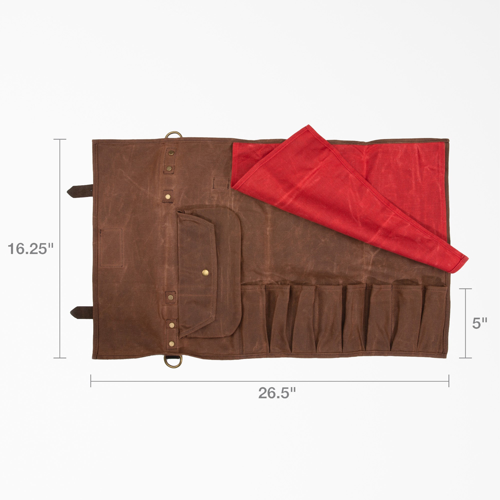 "Knife Storage Roll Organizer"