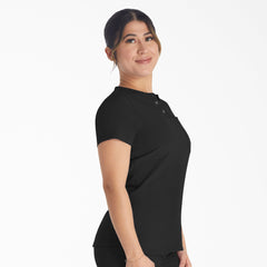 "Women's EDS NXT Henley Scrub Top"