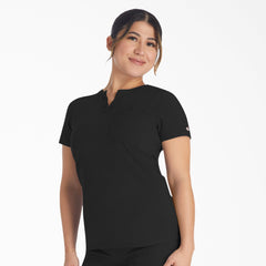 "Women's EDS NXT Henley Scrub Top"