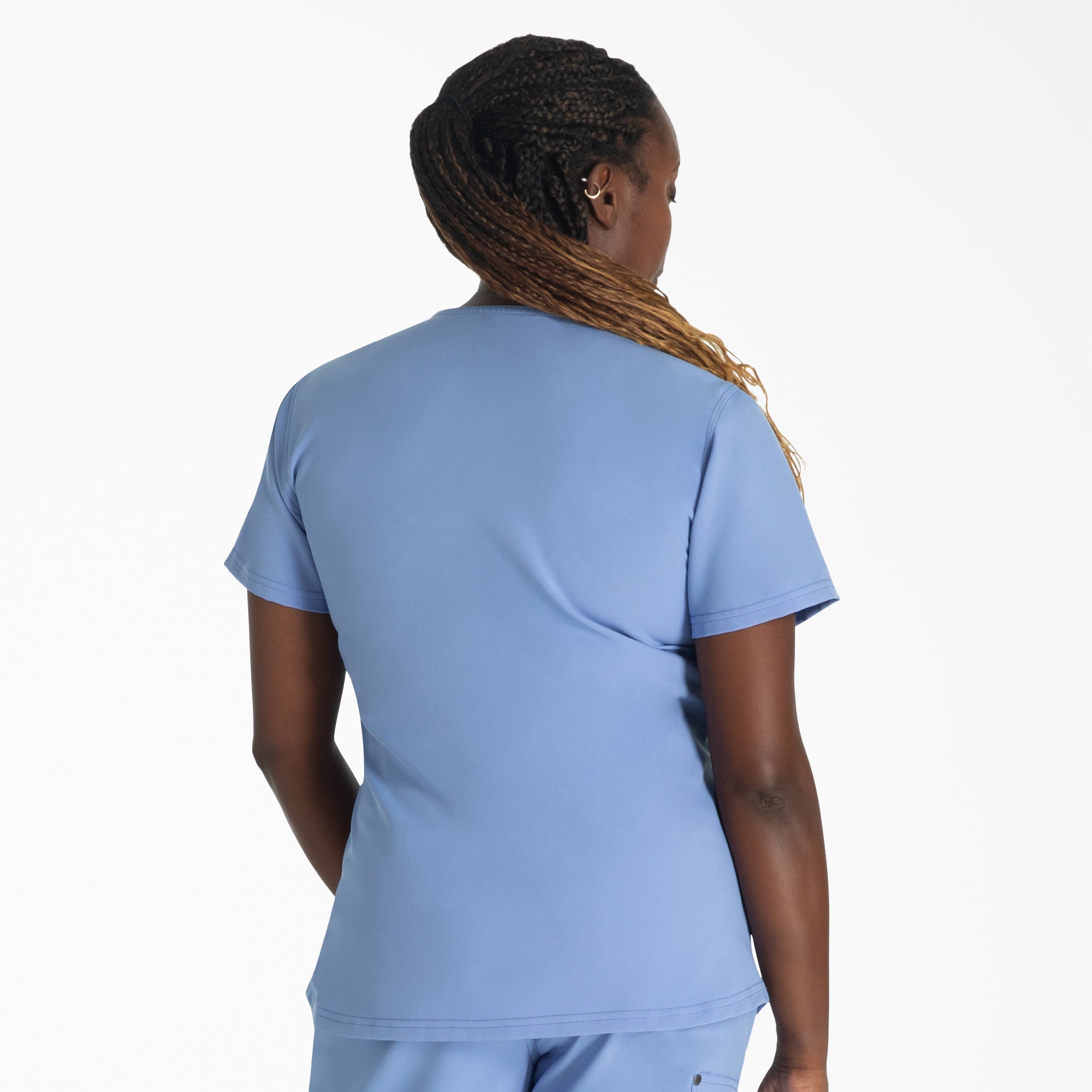 "Women's EDS NXT Henley Scrub Top"
