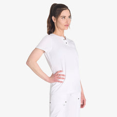 "Women's EDS NXT Henley Scrub Top"