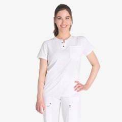 "Women's EDS NXT Henley Scrub Top"