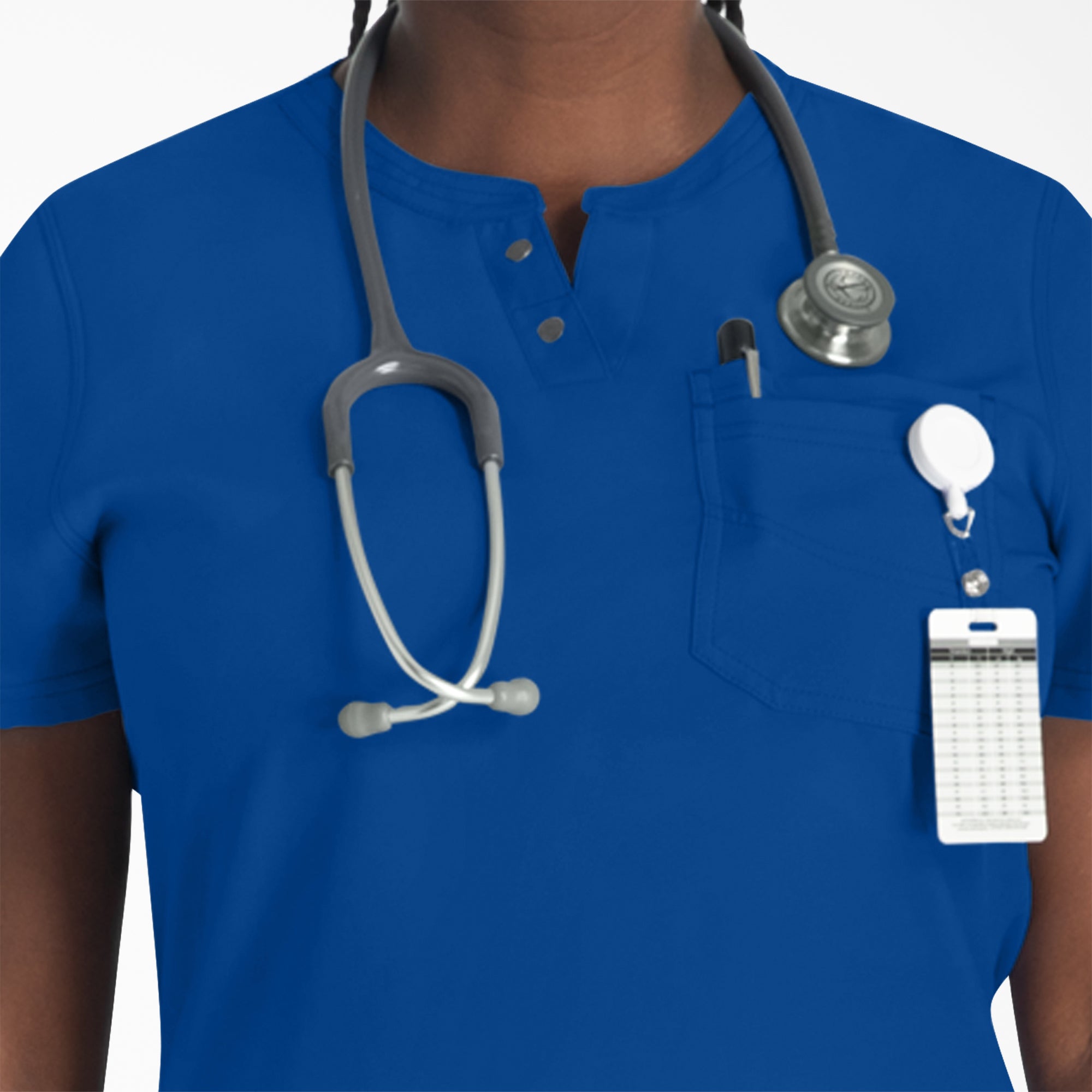 "Women's EDS NXT Henley Scrub Top"