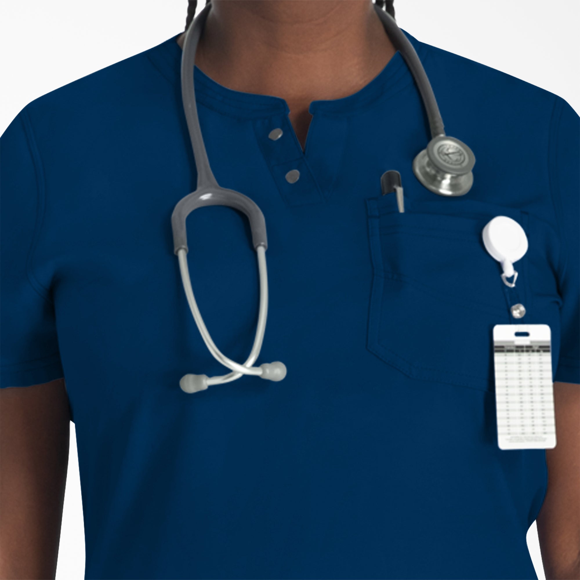 "Women's EDS NXT Henley Scrub Top"
