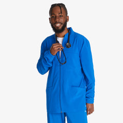 "Men's EDS Essentials Zip Front Scrub Jacket"