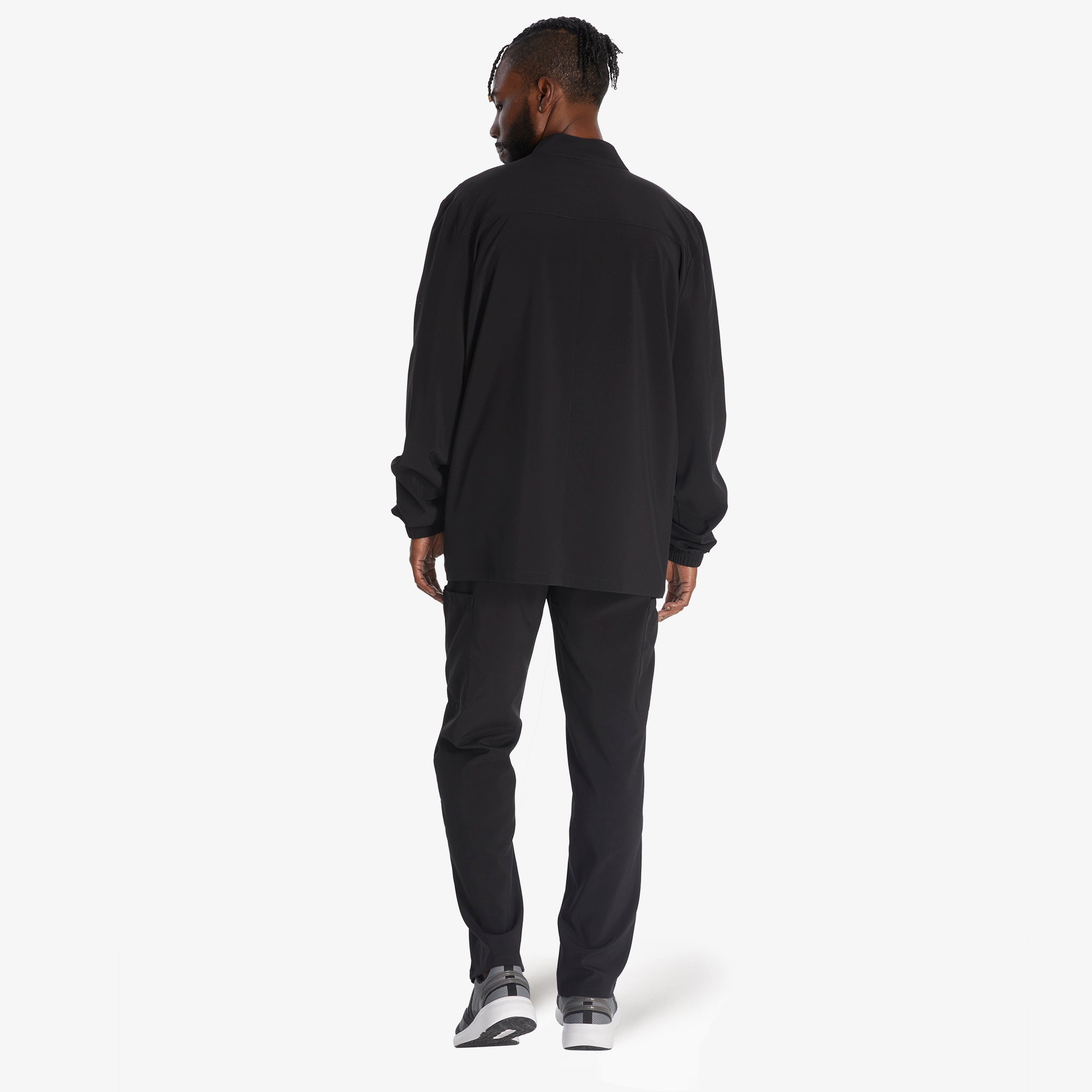 "Men's EDS Essentials Zip Front Scrub Jacket"