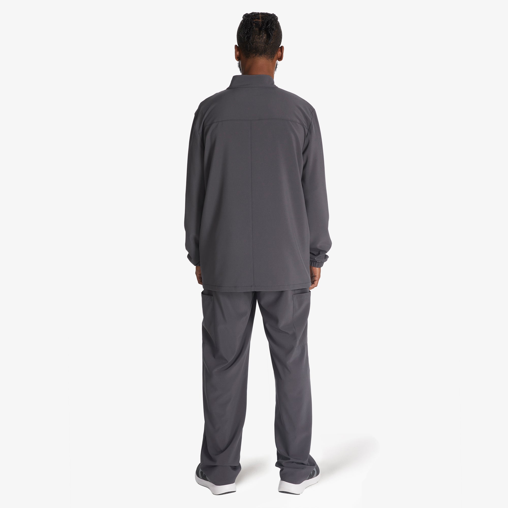 "Men's EDS Essentials Zip Front Scrub Jacket"