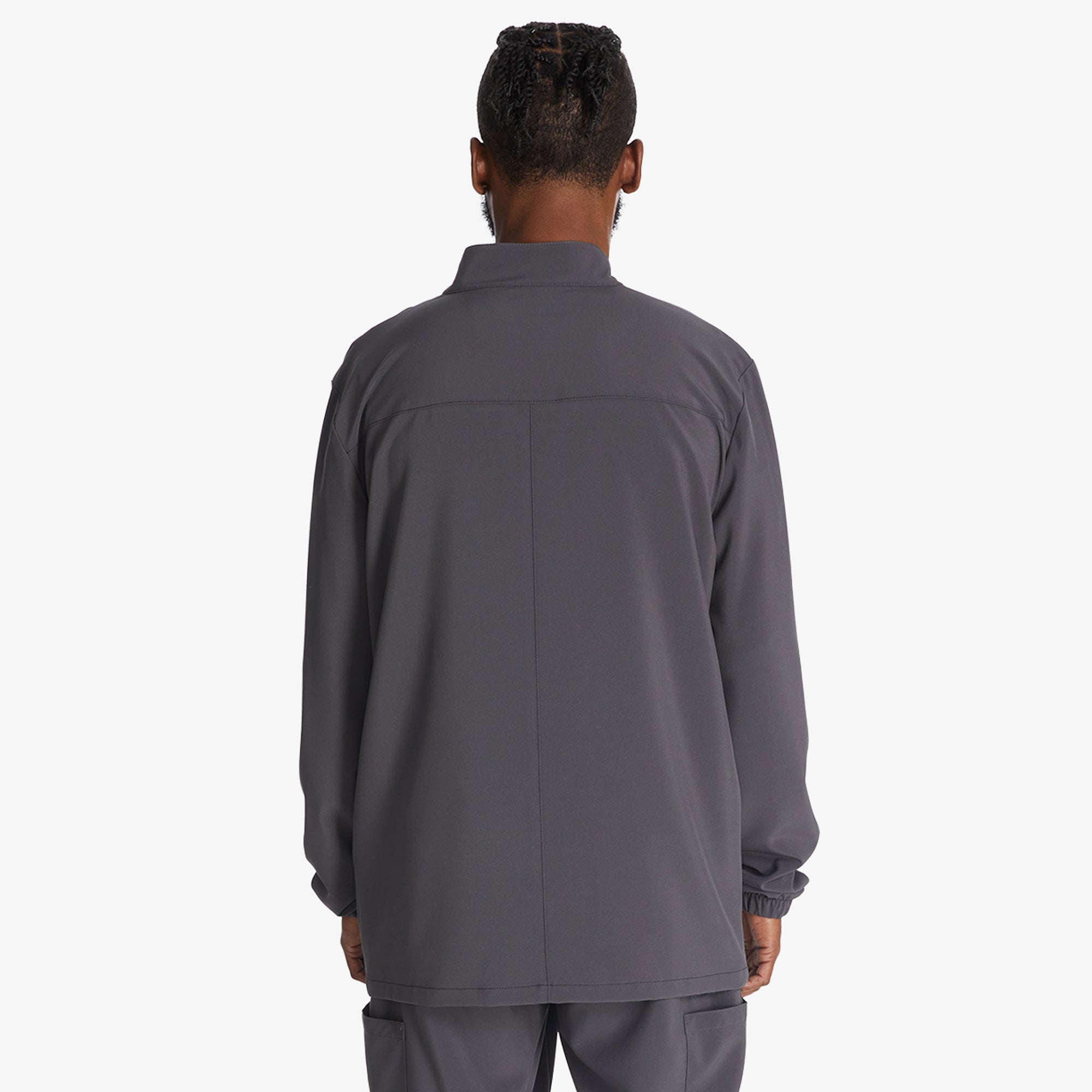 "Men's EDS Essentials Zip Front Scrub Jacket"