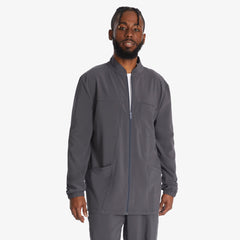 "Men's EDS Essentials Zip Front Scrub Jacket"