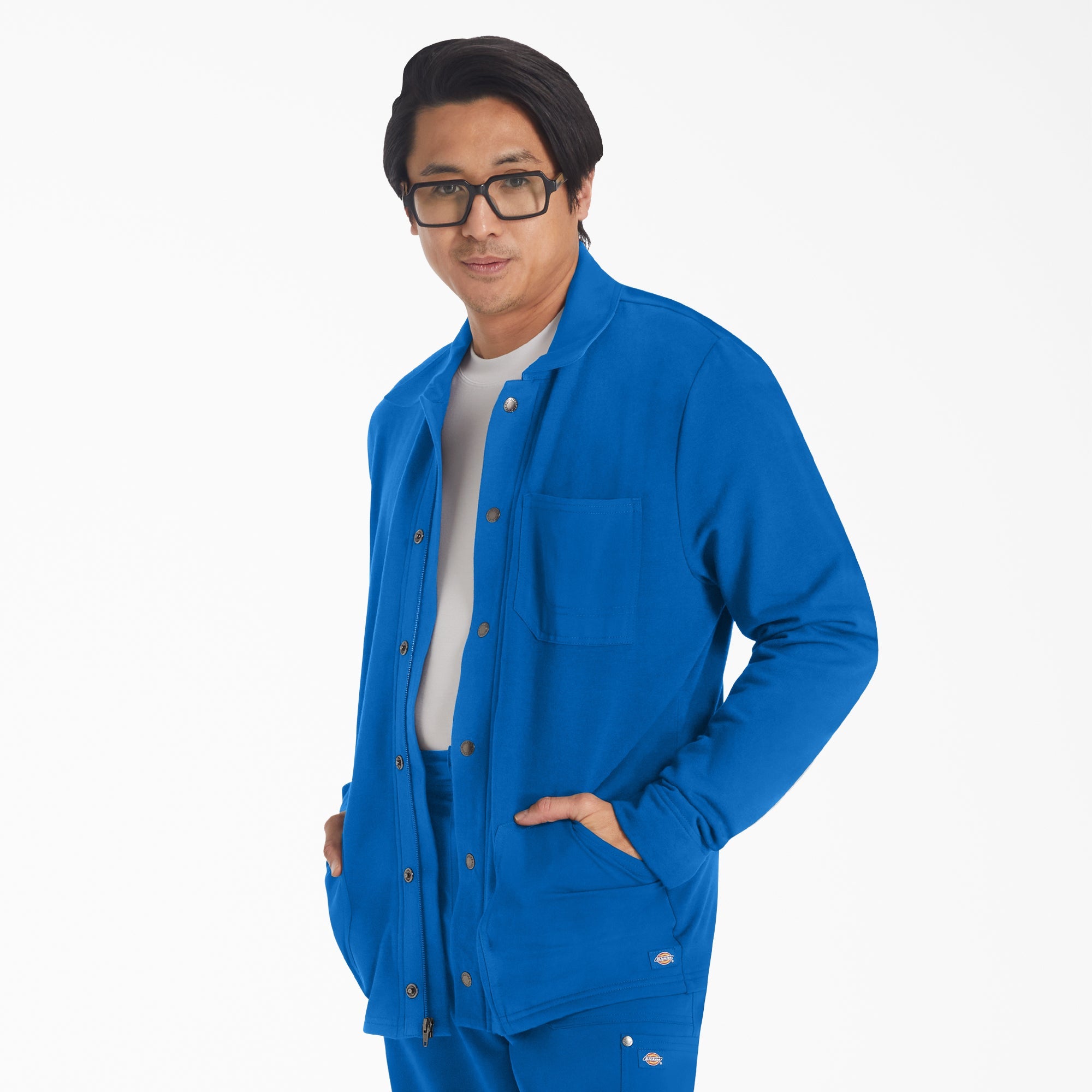"Men's EDS NXT Zip Front Scrub Jacket"