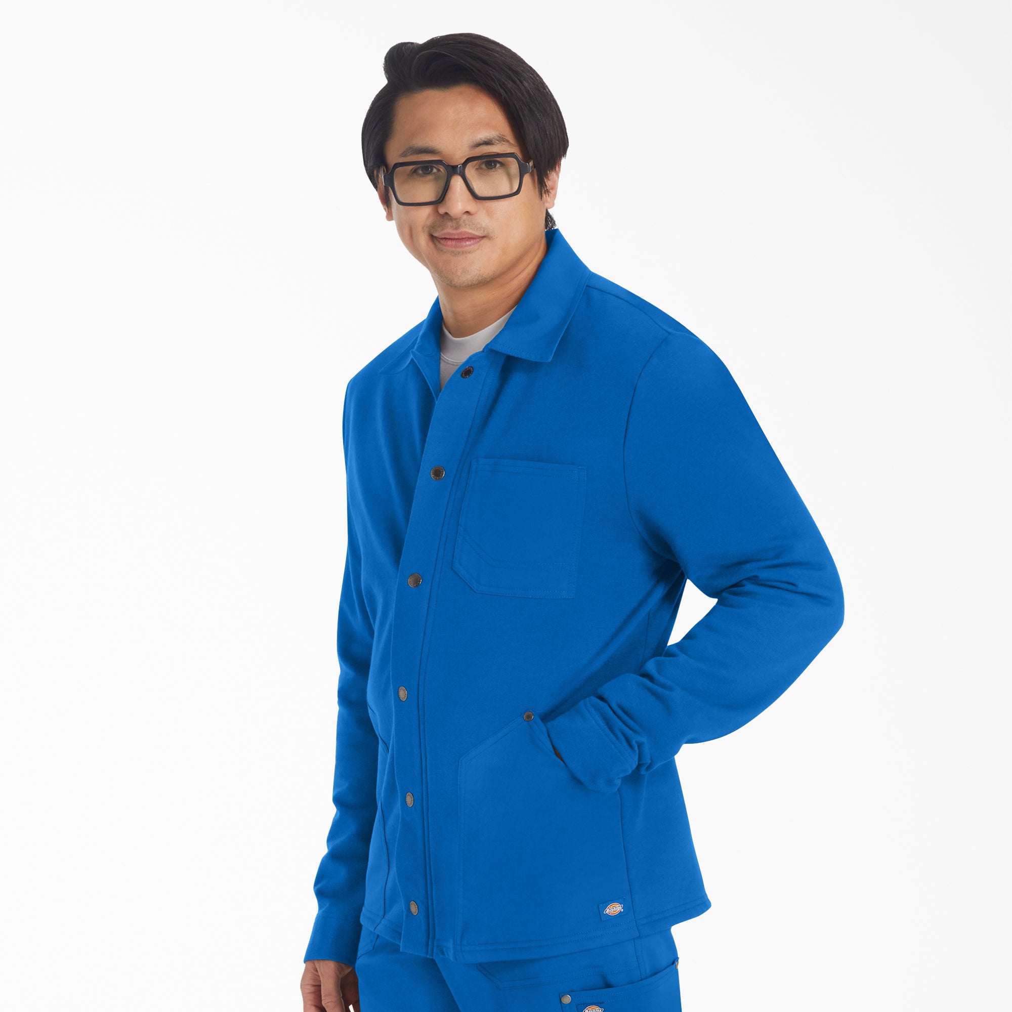 "Men's EDS NXT Zip Front Scrub Jacket"